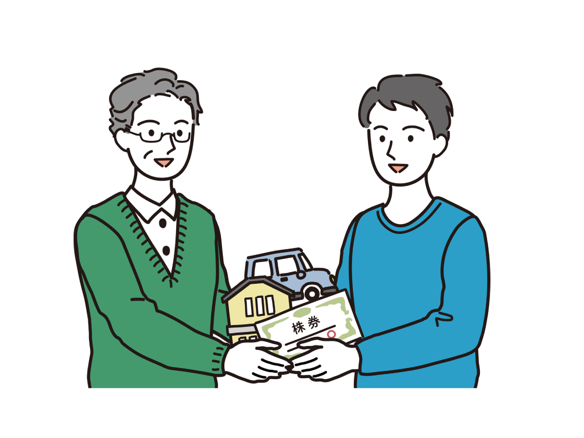 生前贈与のイメージ