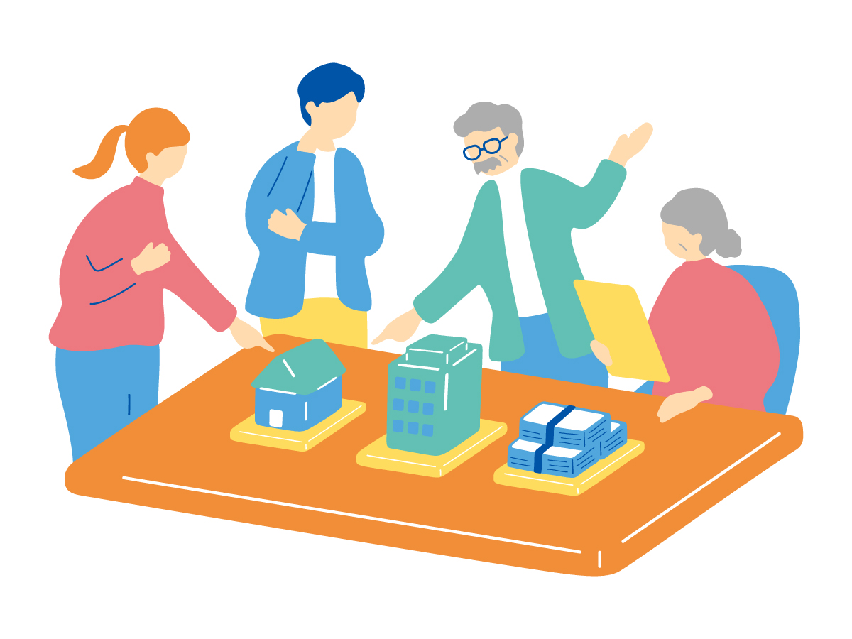 遺言・生前贈与サポートのイメージ