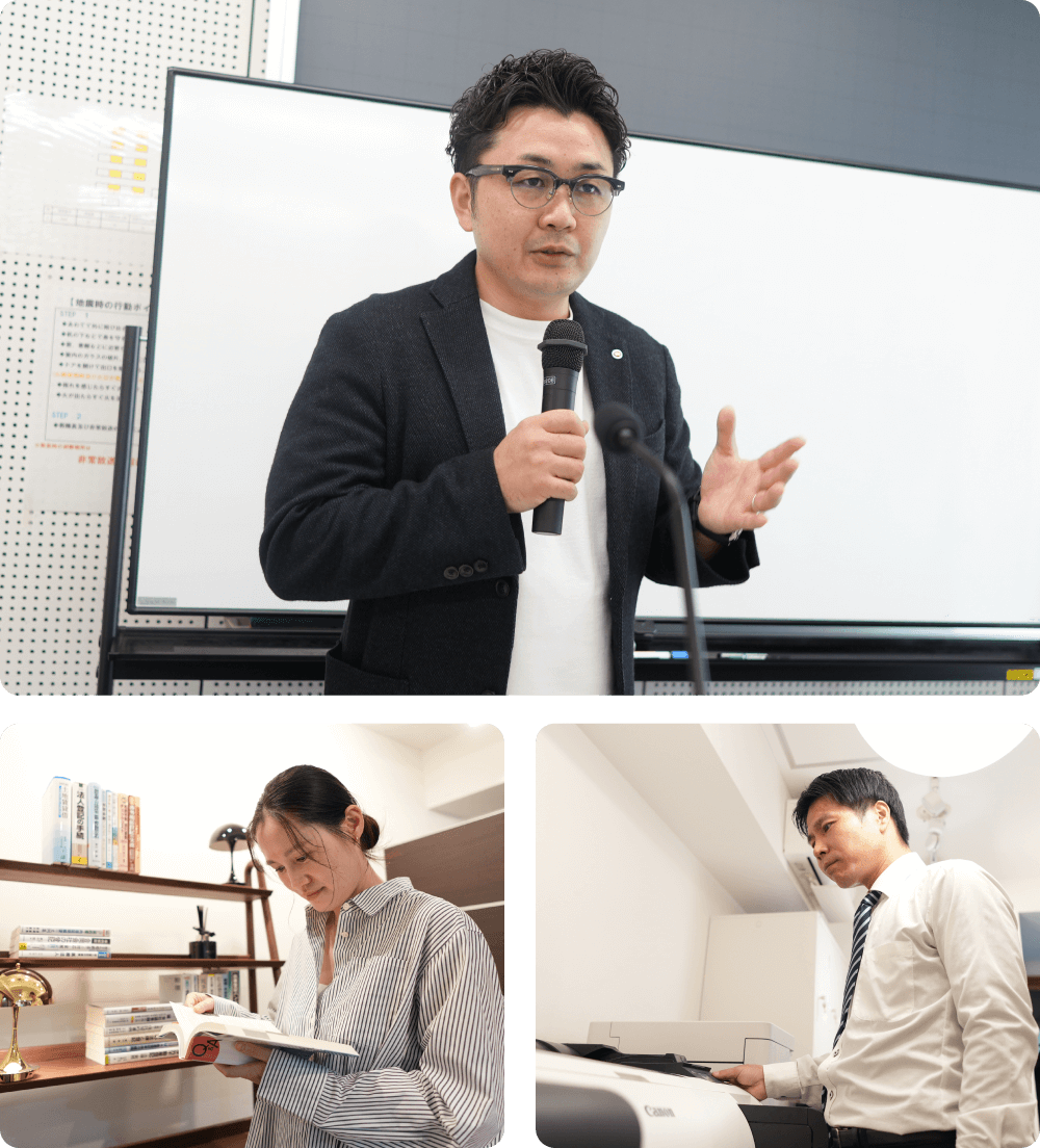 不動産と書類の写真